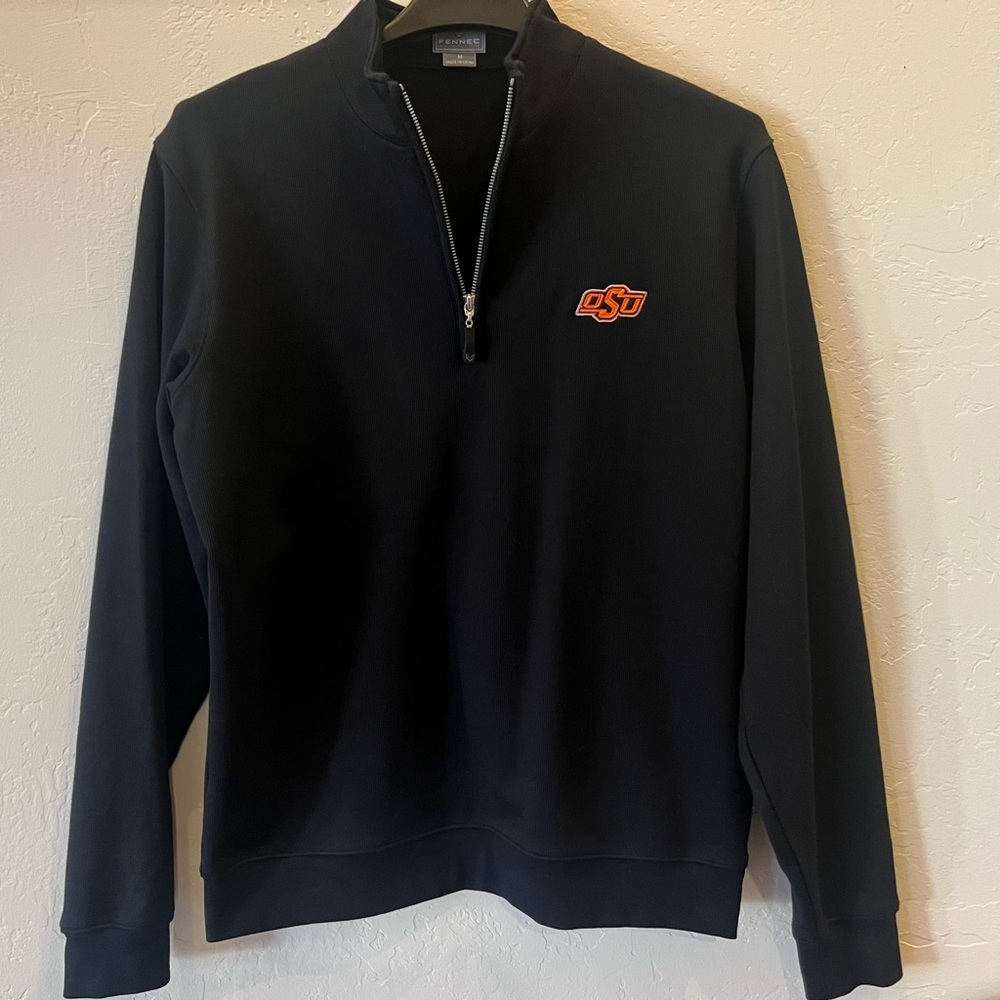 OSU Black Men’s Half-Zip Sweater